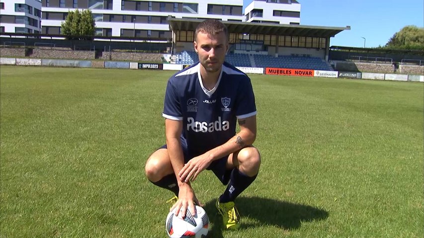 César García es presentado oficialmente como jugador del Marino hasta