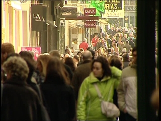 gente paseando