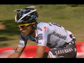 Alberto Contador, en el pasado Tour.