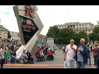 Un reloj indica la cuenta atrás para los Juegos de Londres