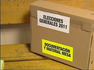 Documentación de las mesas electorales