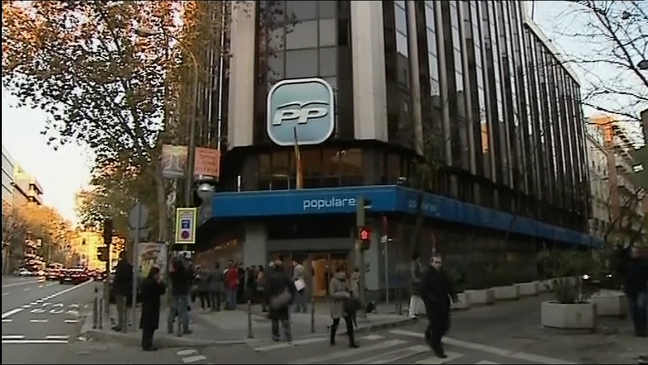 Sede del PP en la calle Génova de Madrid