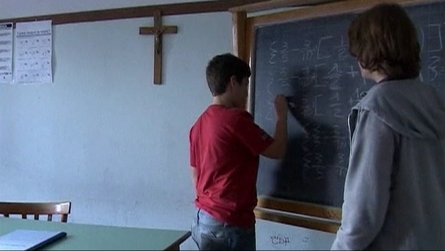 Clase de religión