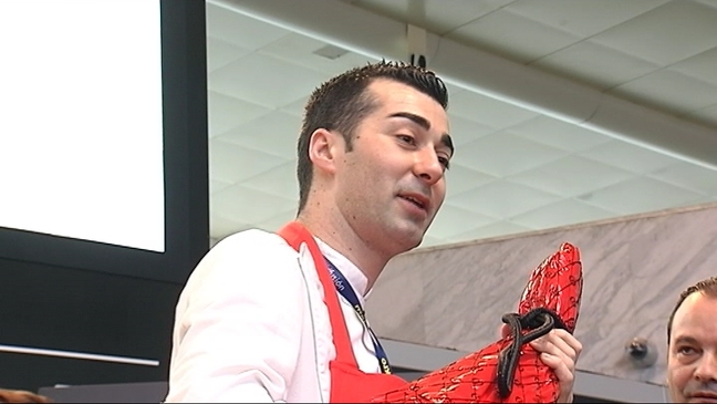 El cocinero Diego Fernández, del restaurante Regueiro