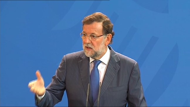 ​El presidente del Gobierno, Mariano Rajoy