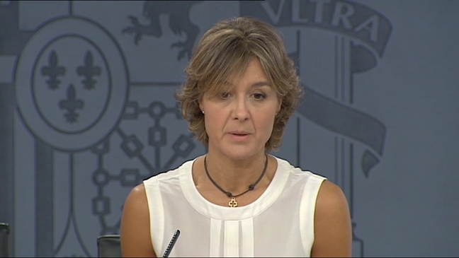 La ministra de Agricultura; Isabel García Tejerina