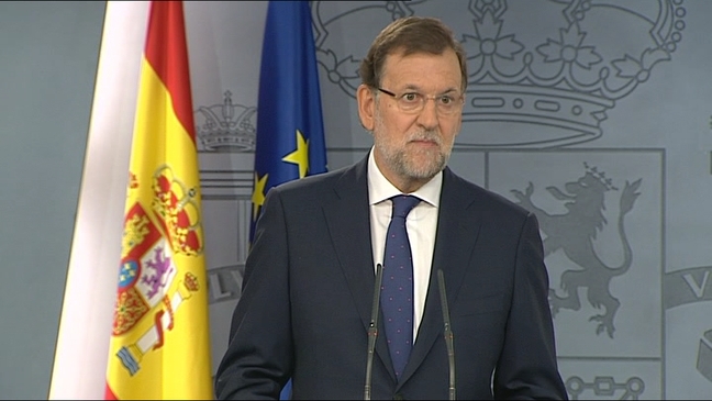 El presidente del Gobierno, Mariano Rajoy