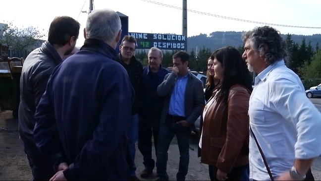 Reunión de la alcaldesa con los trabajadores de Fahime