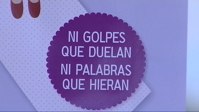 Lema de la campañana contra la violencia de género en el Nalón