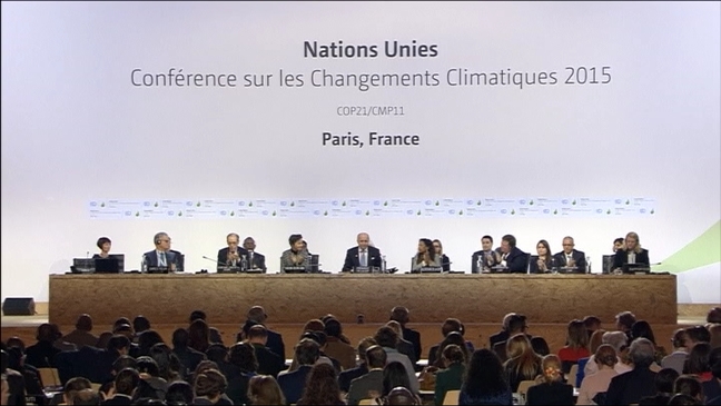 Cumbre sobre el cambio climático en París