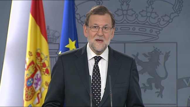 El presidente del Gobierno en funciones, Mariano Rajoy