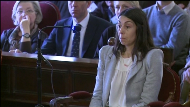 Intervención de Raquel Gado en el juicio Carrasco