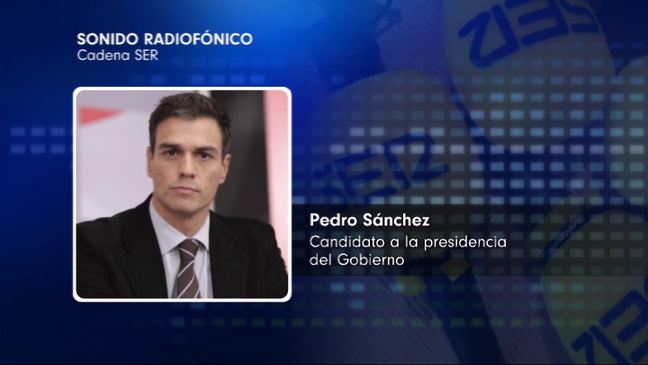 El secretario general del PSOE, Pedro Sánchez