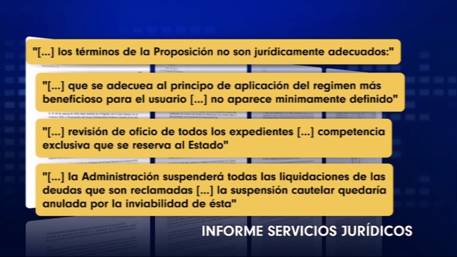 Podemos está convencido de que su propuesta ara paralizar las deudas del ERA saldrá adelante en septiembre