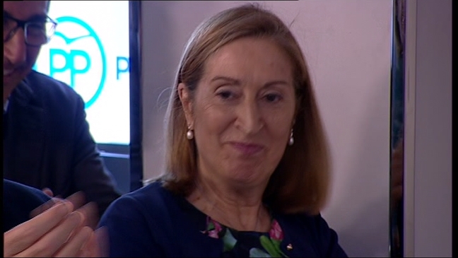 La actual ministra de Fomento, Ana Pastor