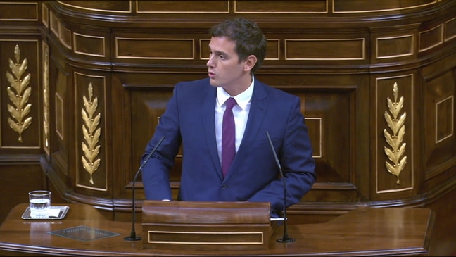 El presidente de Ciudadanos, Albert Rivera