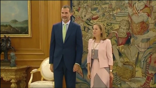 El Rey trata con Pastor la situación tras la investidura fallida de Rajoy