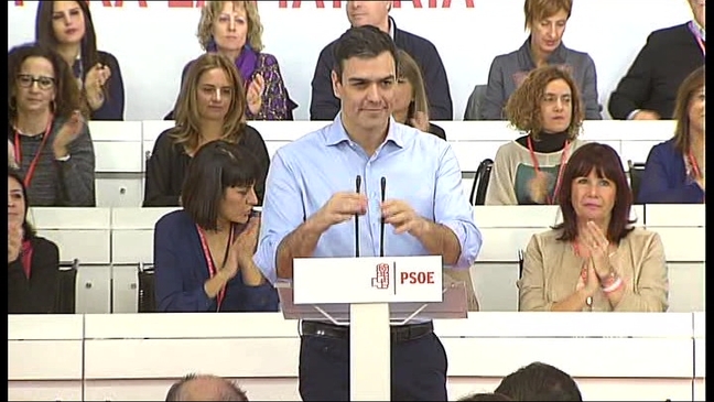 El secretario general del PSOE, Pedro Sánchez