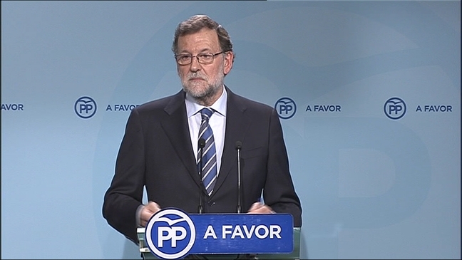   El líder del PP, Mariano Rajoy