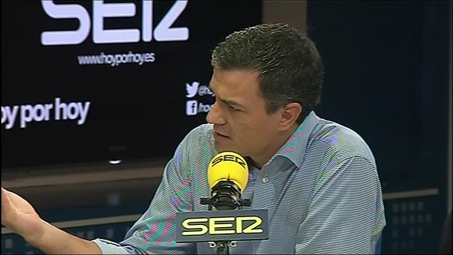 El secretario general del PSOE, Pedro Sánchez