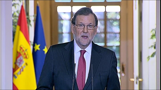 El presidente del Gobierno, Mariano Rajoy