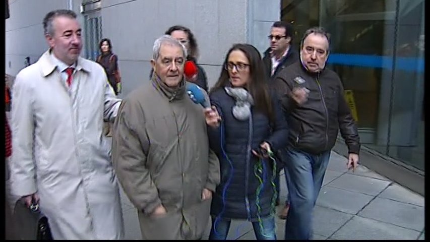 Riopedre a su llegada a los juzgados