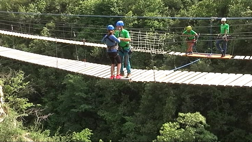 El puenting vuelve a practicarse en Asturias