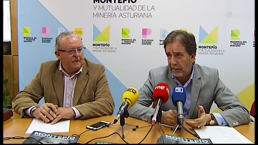 Rueda de prensa de los dirigentes del Montepío