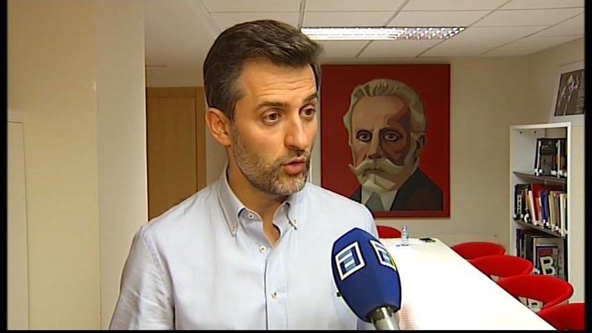  El portavoz socialista en el Ayuntamiento de Gijón, José María Pérez