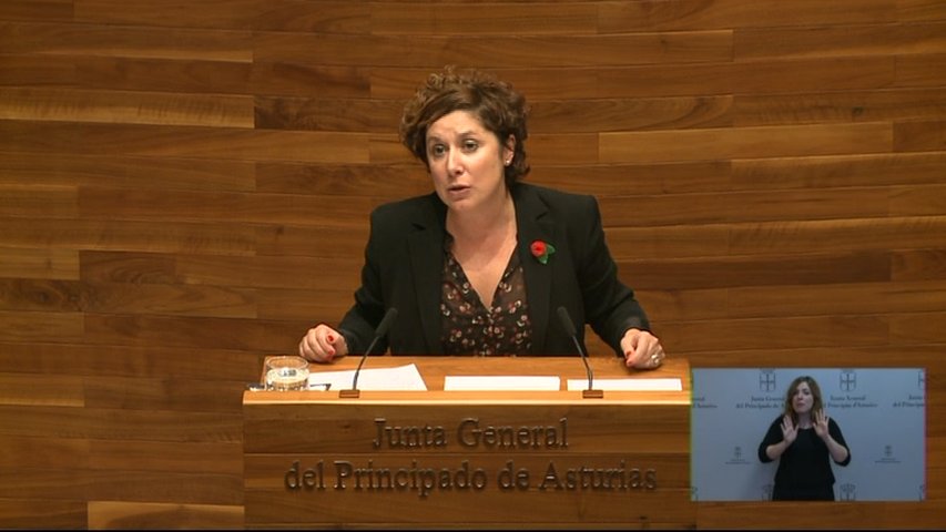  La diputada del PSOE Carmen Eva Pérez 