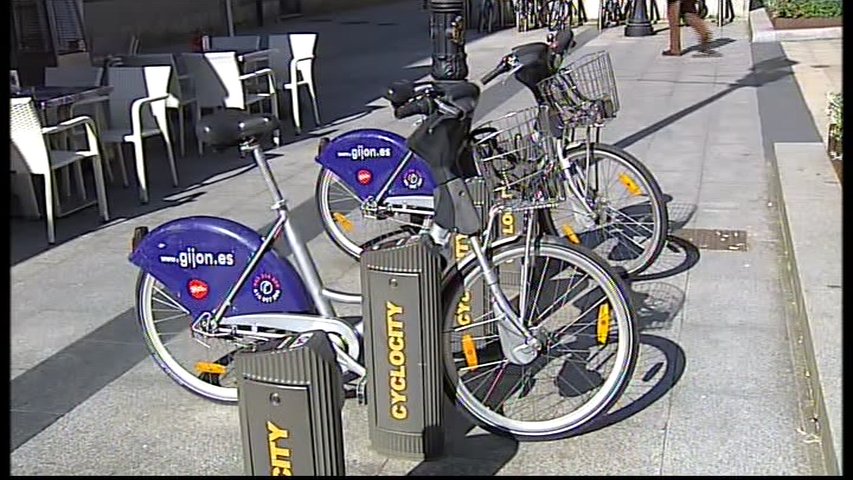 Servicio de bicicletas de Gijón