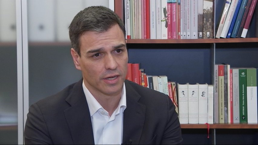 El secretario general del PSOE, Pedro Sánchez