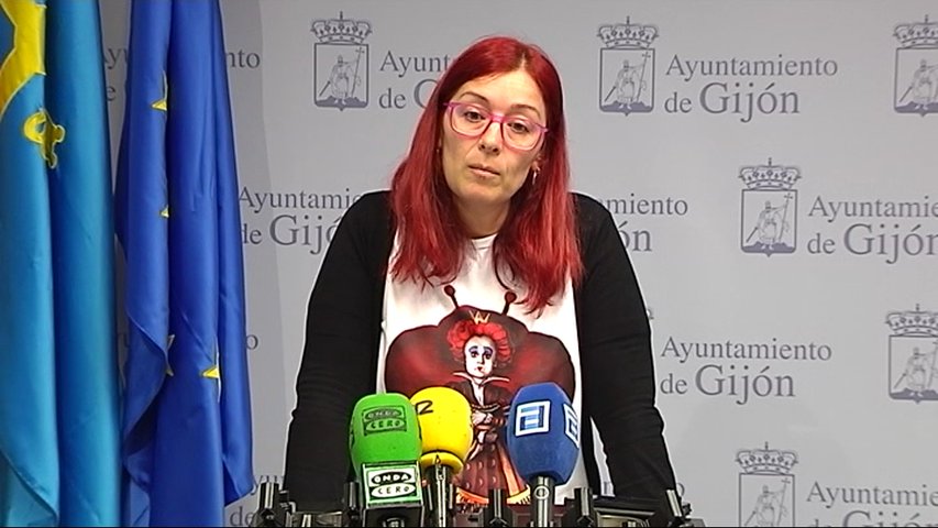 la concejala de la marca local de Podemos Estefanía Puente