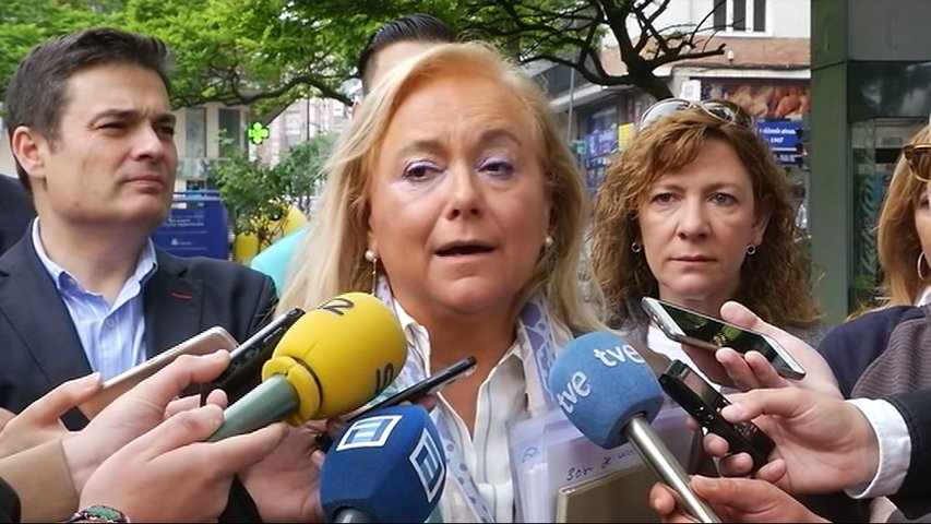 La presidenta del PP de Asturias, Mercedes Fernández 