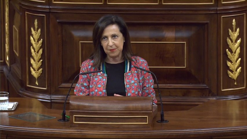  La portavoz del PSOE en el Congreso, Margarita Robles