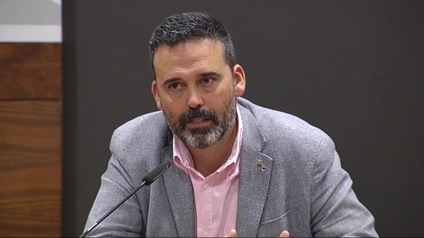 El concejal de Seguridad Ciudadana de Oviedo, Ricardo Fernández