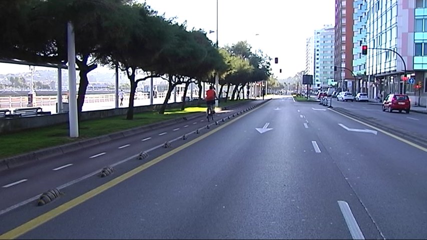 El Muro de Gijón sin coches