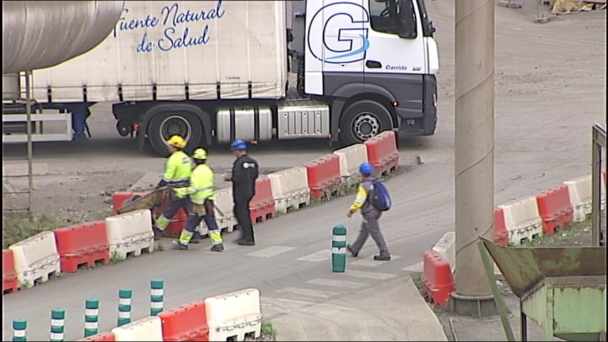 Trabajadores de la industria asturiana