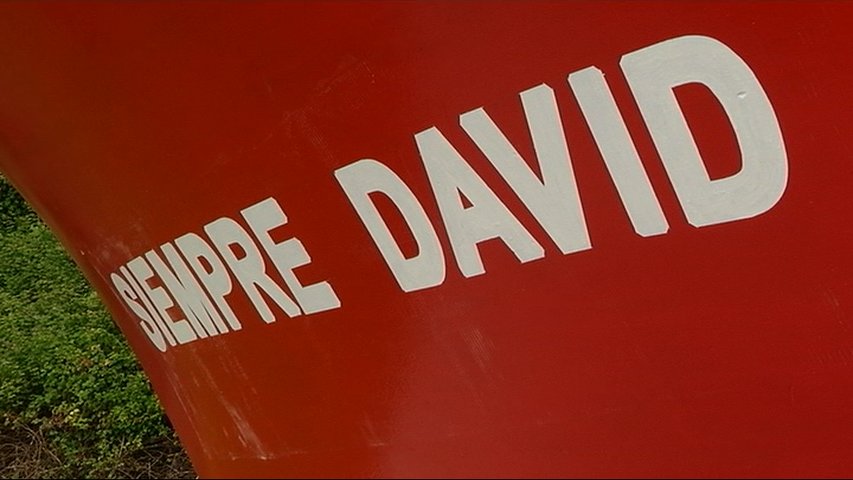  Bautizado un barco con el nombre 'Siempre David'