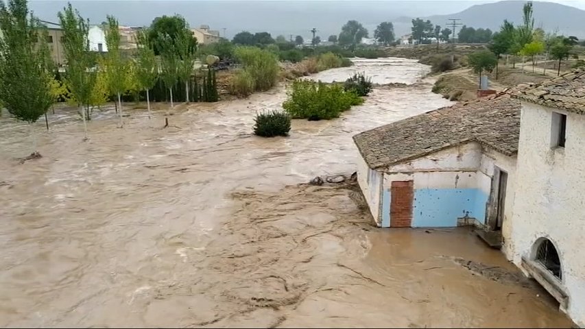 Inundaciones en el sudeste español por la Gota Fría