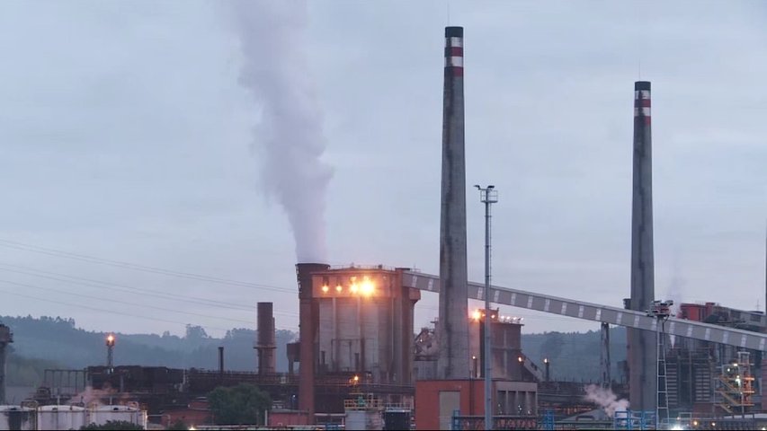 Instalaciones de ArcelorMittal en Avilés