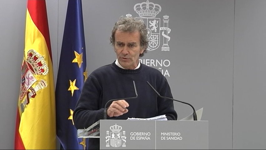 El director del Centro de Coordinación de Alertas y Emergencias Sanitarias, Fernando Simón