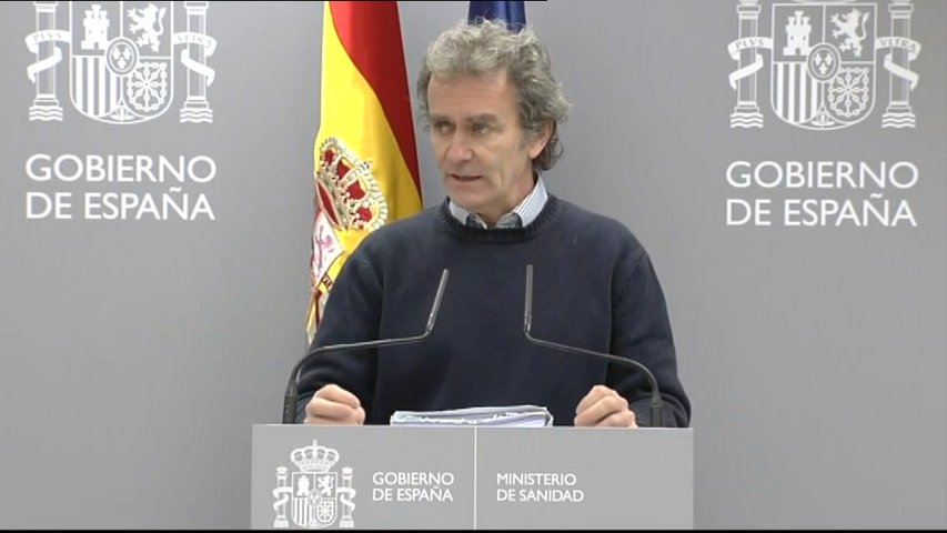 El director del Centro de Coordinación de Alertas y Emergencias Sanitarias, Fernando Simón