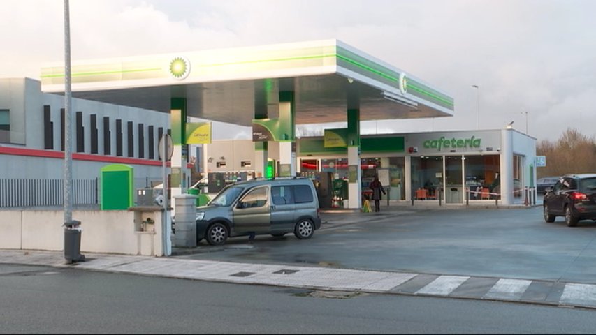 Una gasolinera en Asturias