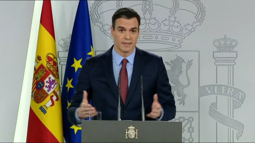 Pedro Sánchez, presidente del Gobierno