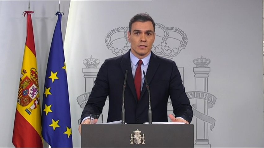 Sánchez anuncia que su Gobierno será 'la autoridad competente' en toda España