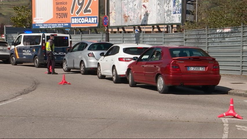 Controles policiales durante la cuarentena del coronavirus