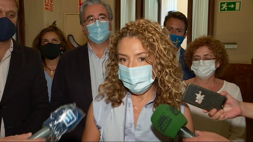 Teresa Mallada tras conocer su sobreseimiento en el caso Hulla