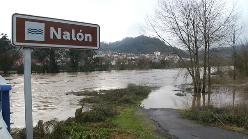 Desbordamiento del Río Nalón