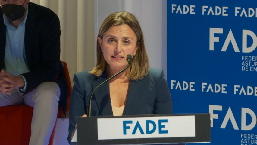 La nueva presidenta de la Federación Asturiana de Empresarios (FADE), María Calvo